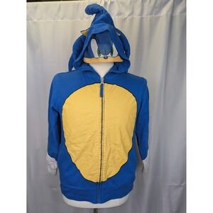 Sonic The Hedgehog Hoodie Costume Kids Medium SEGA Character Halloween Videogame